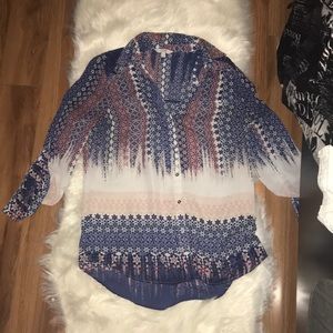 Patterned blouse